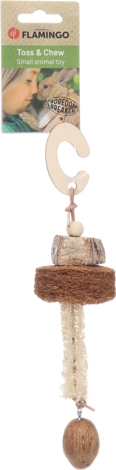 Flamingo Jouet Tikus  Beige & Brun
