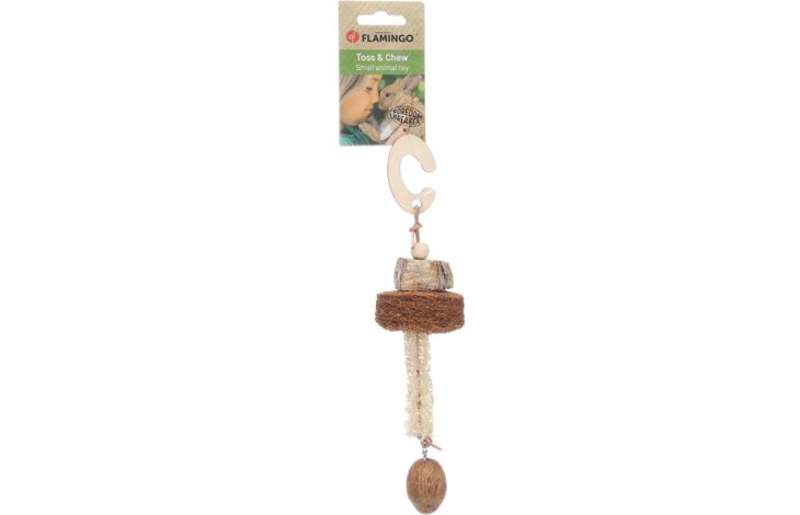 Flamingo Speelgoed Tikus  Beige & Bruin