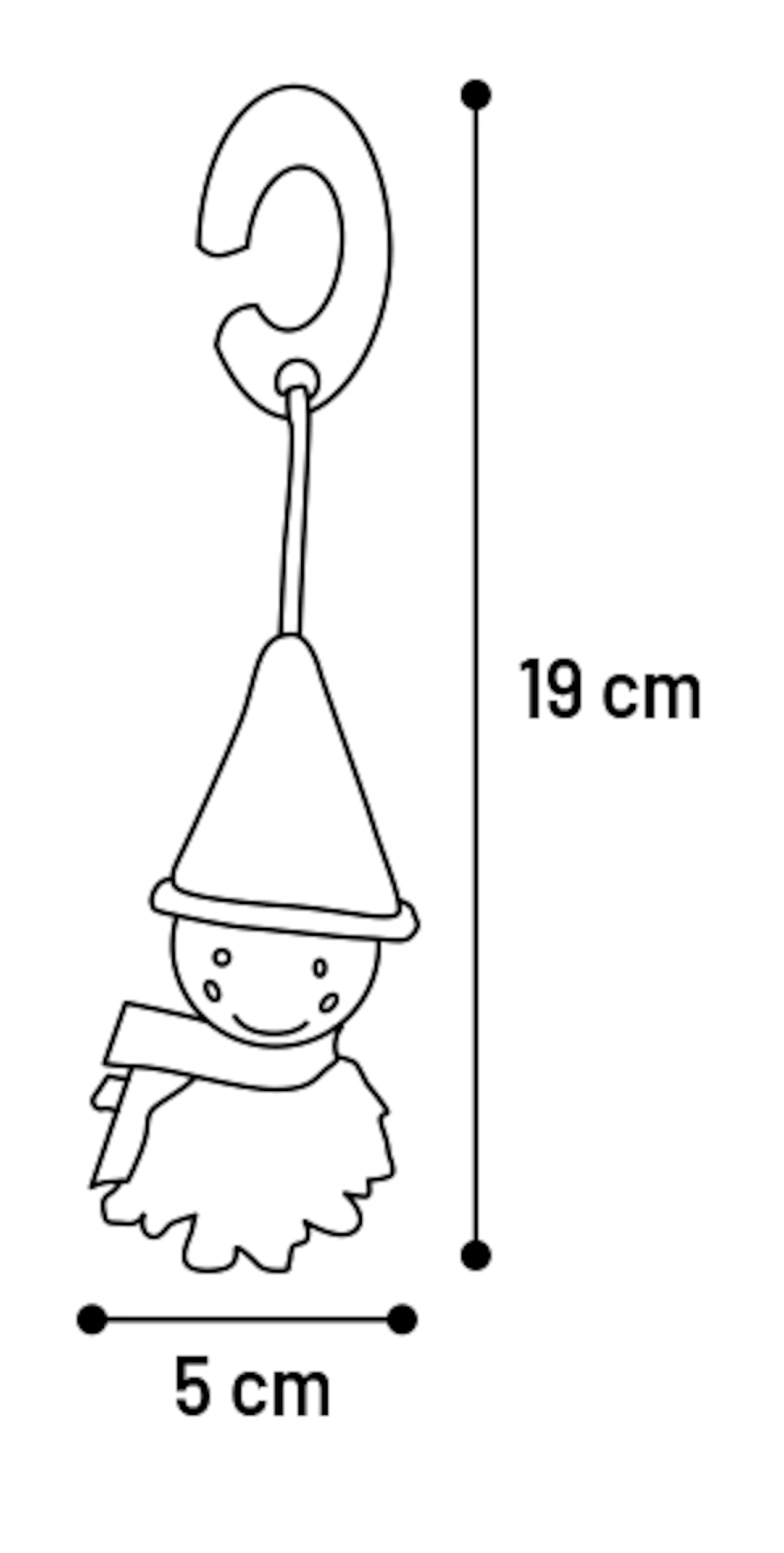 Flamingo Speelgoed Vadim  Beige & Bruin