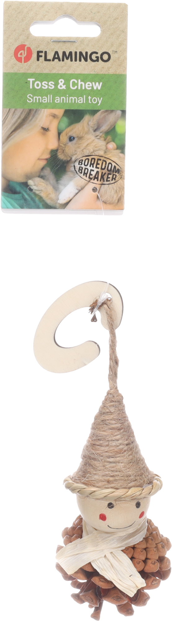 Flamingo Speelgoed Vadim  Beige & Bruin