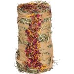 Snacks Hay roll with flowers 
