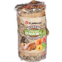 Flamingo Snack Hooirol met bloemen 