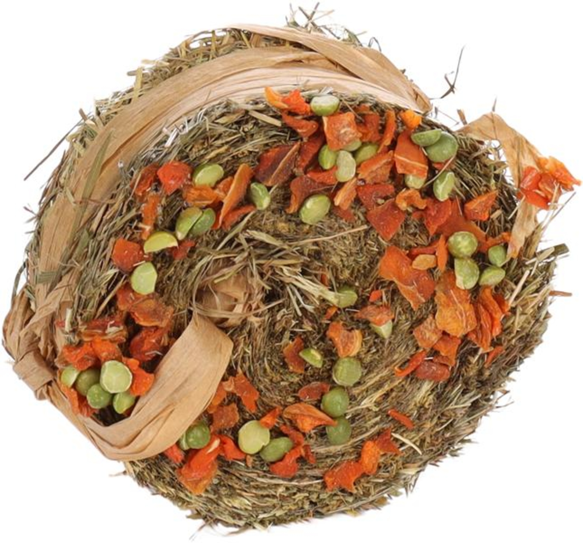 Flamingo Snacks Hay donut with peas & carrot