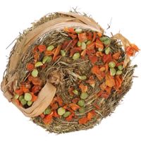 Flamingo Snack Hooidonut met erwten & wortel