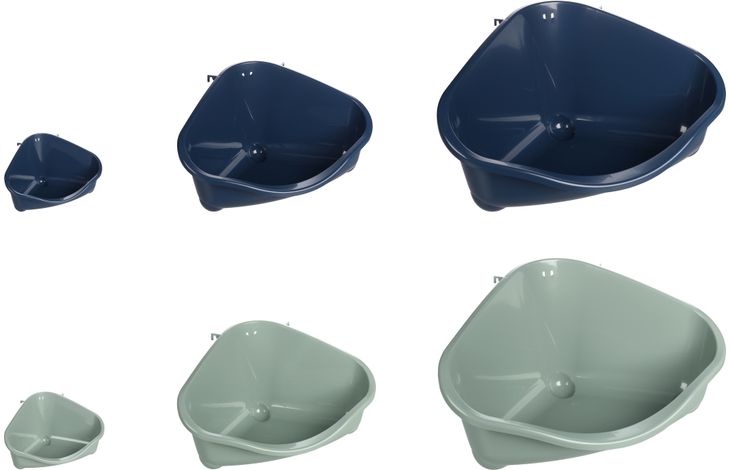 Flamingo Knaagdiertoilet Hoekmodel Kapi Meerdere kleuren