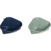 Flamingo Knaagdiertoilet Hoekmodel Kapi Meerdere kleuren