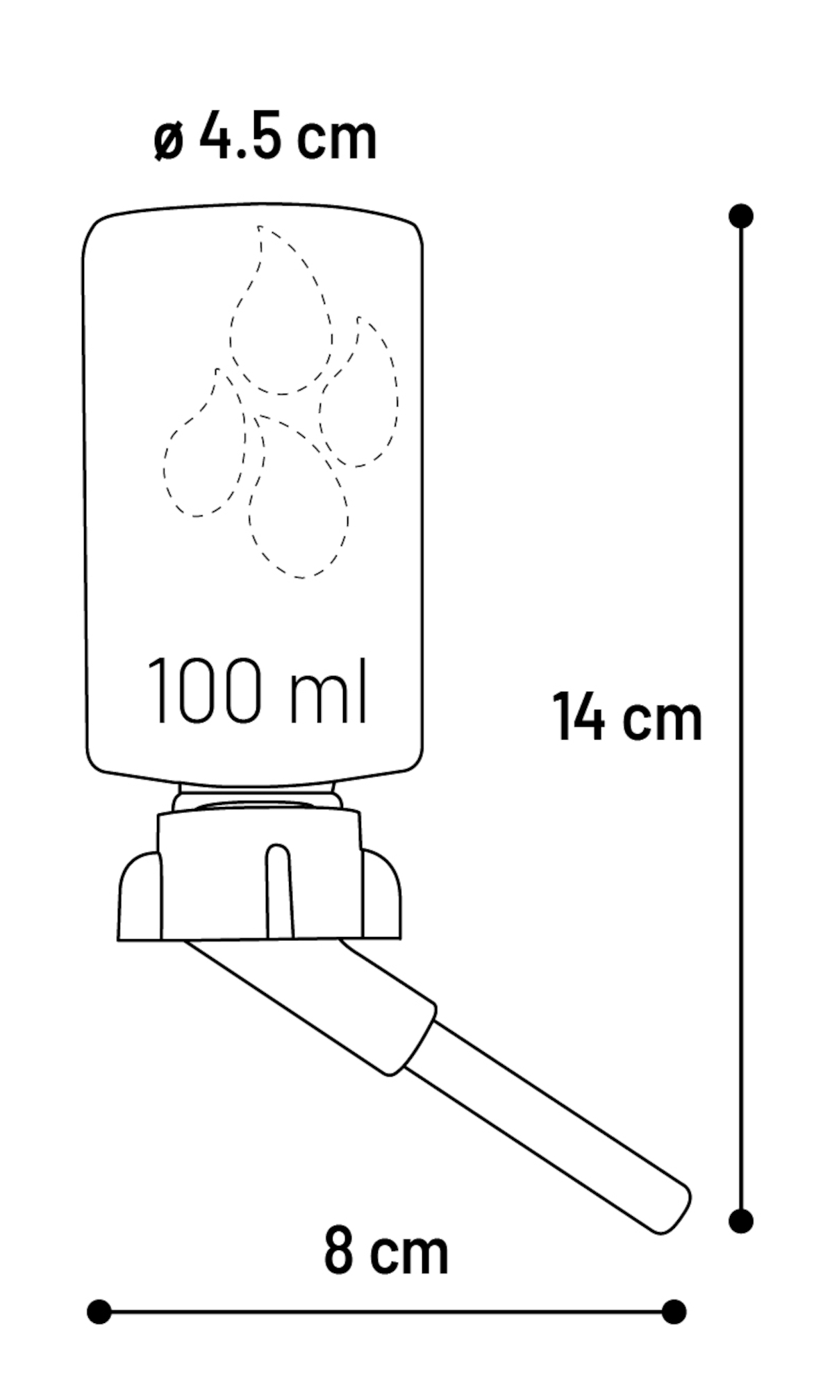 Flamingo Drinking bottle Sippy Blue