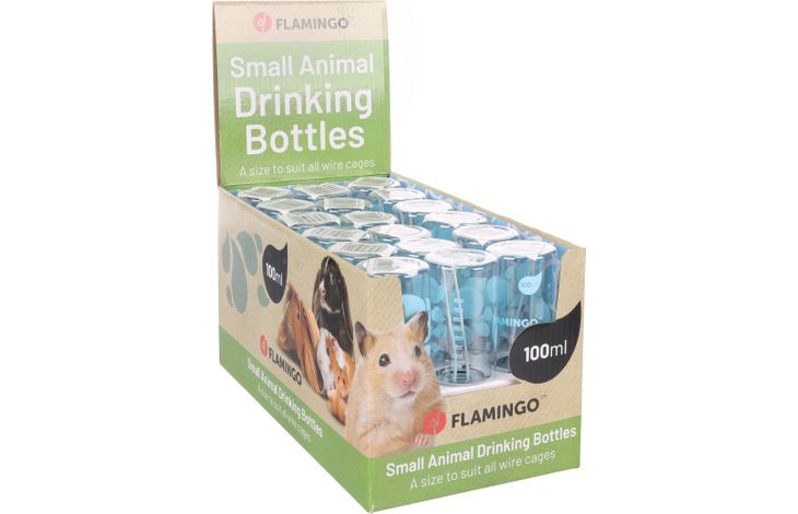 Flamingo Drinkfles Sippy Blauw