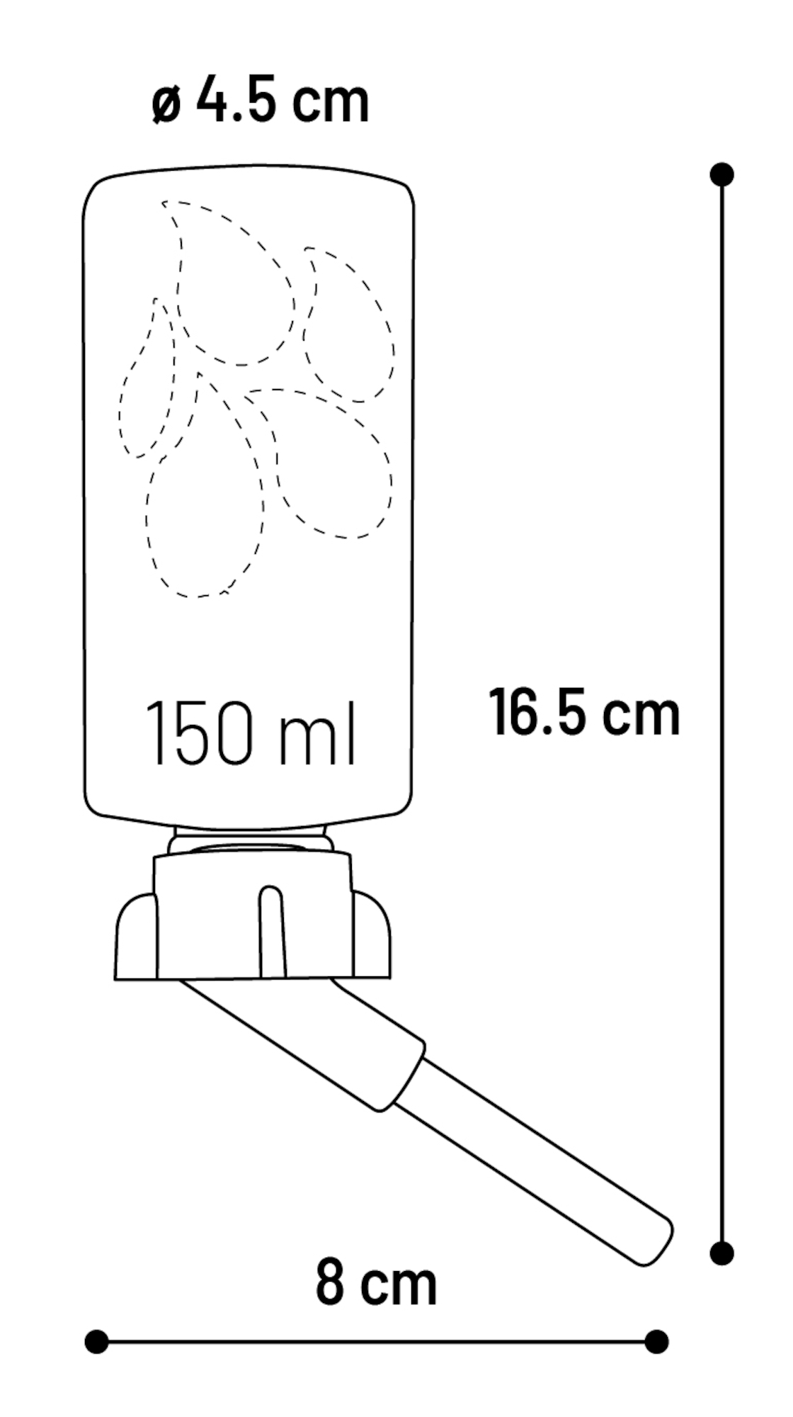 Flamingo Drinking bottle Sippy Blue