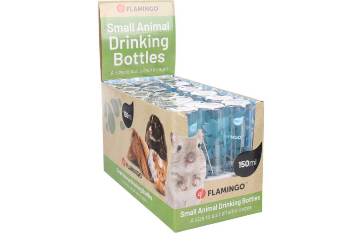 Flamingo Drinkfles Sippy Blauw