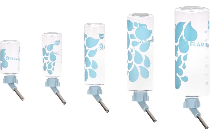 Flamingo Drinkfles Sippy Blauw