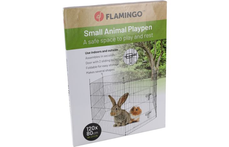 Flamingo Knaagdierren Zippo Zwart