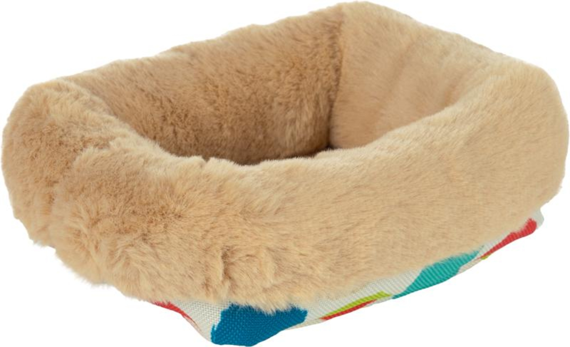 Flamingo Mand Fizi Rechthoekig Meerkleurig