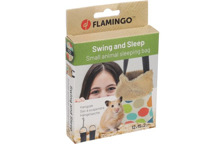 Flamingo Hangzak Fizi Meerkleurig