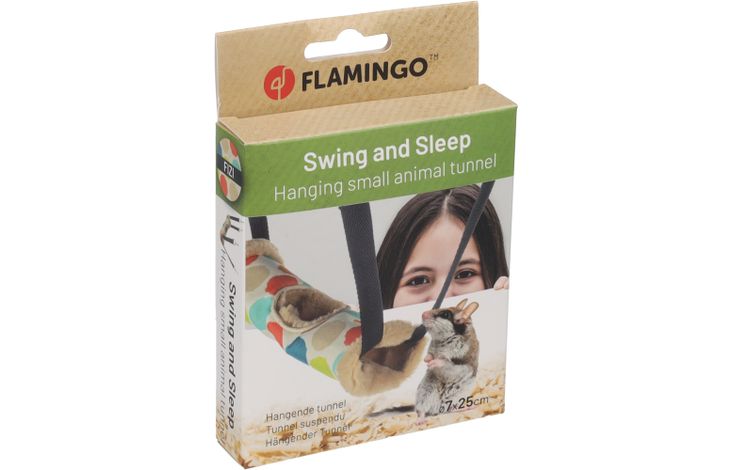 Flamingo Tunnel Fizi Meerkleurig