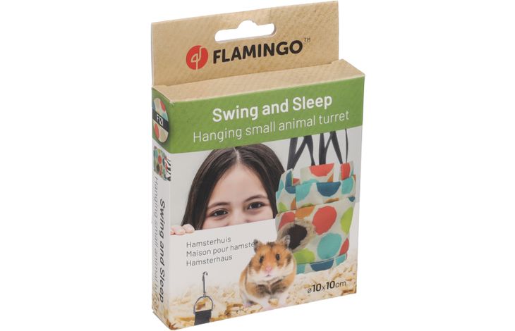 Flamingo Huis Fizi Cilinder Meerkleurig