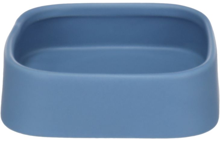 Flamingo Eet- en drinkpot Cavia Zara Vierkant Blauw