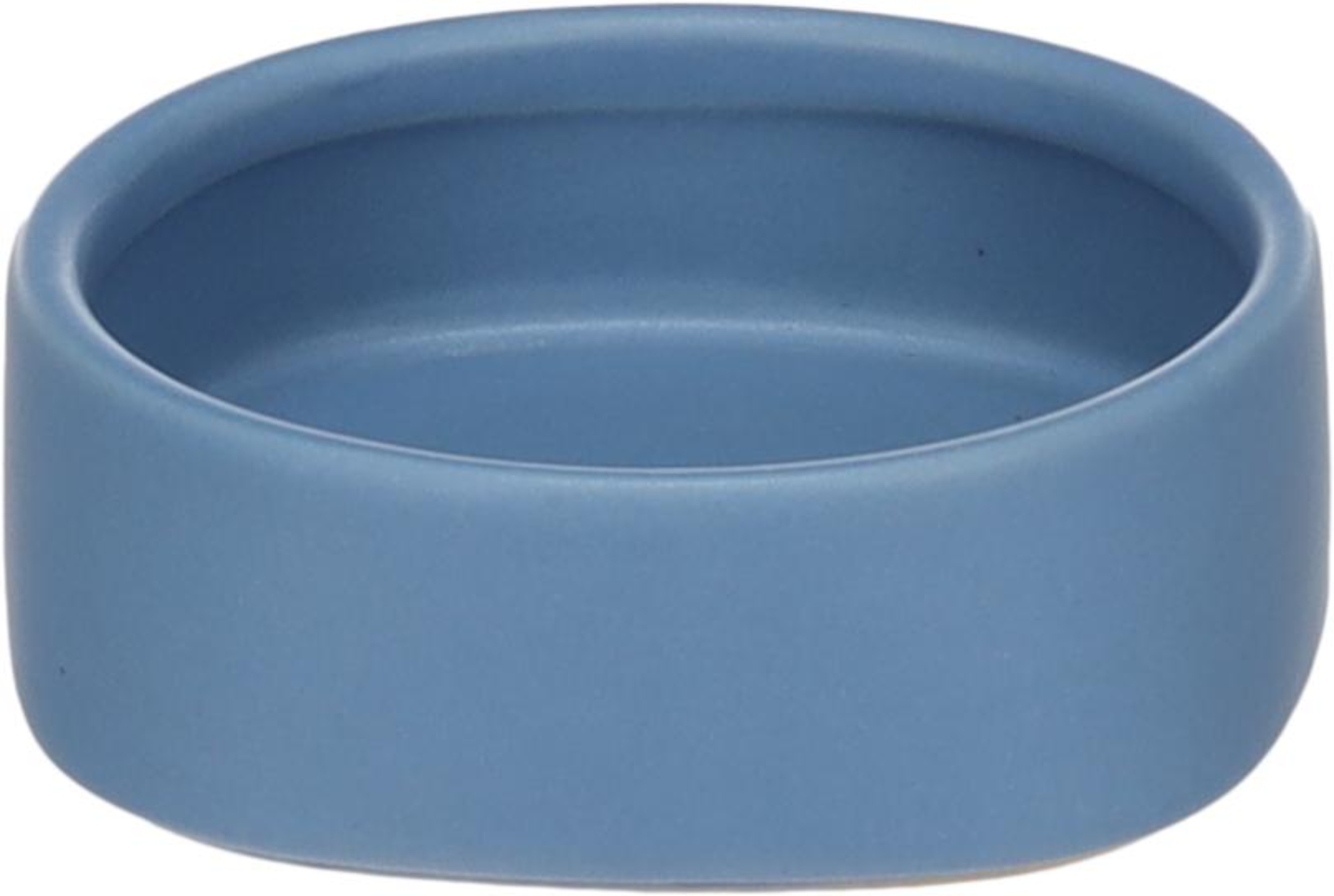 Flamingo Feeding and drinking bowl Zara Square Blue