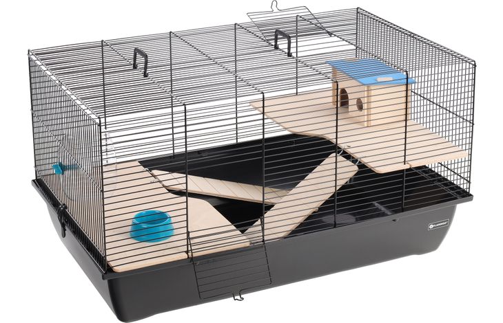 Flamingo Hamsterkooi Chipper Zwart