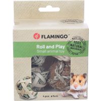 Flamingo Speelgoed Snuffi Bal Bruin