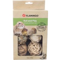 Flamingo Speelgoed Bicky Bal Bruin