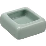 Gamelle à nourriture et à eau Snuffy Carré Vert menthe