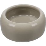 Gamelle à nourriture et à eau Snuffy Rond Taupe