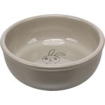 Gamelle à nourriture et à eau Snuffy Rond Taupe