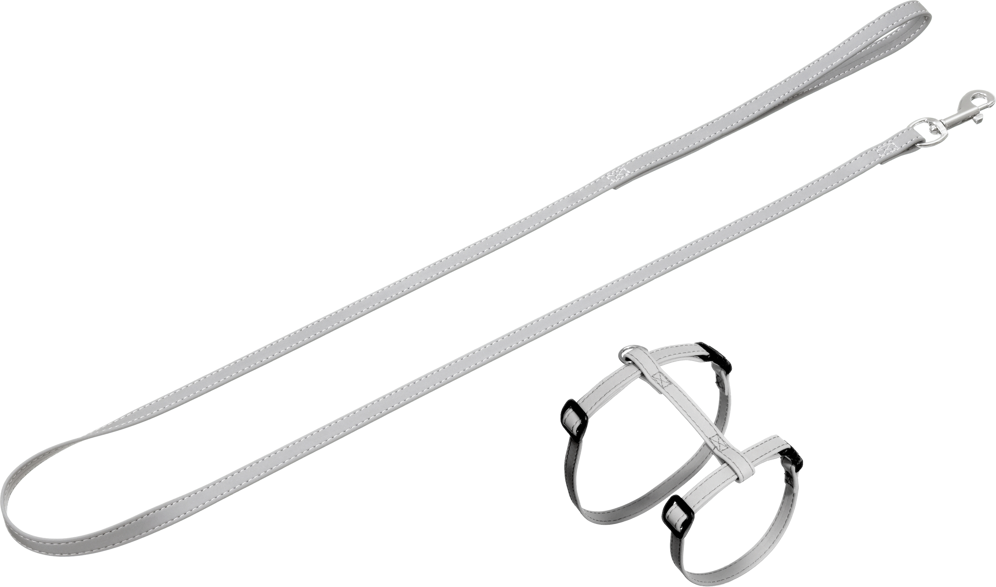 Flamingo Harness with leash Grey