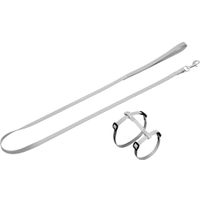 Flamingo Harness with leash Grey