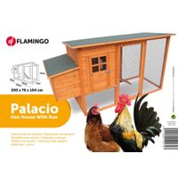 Flamingo Poulailler Palacio Classic Brun