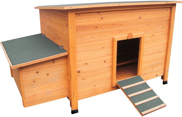 Flamingo Kippenhok Fort Classic Bruin