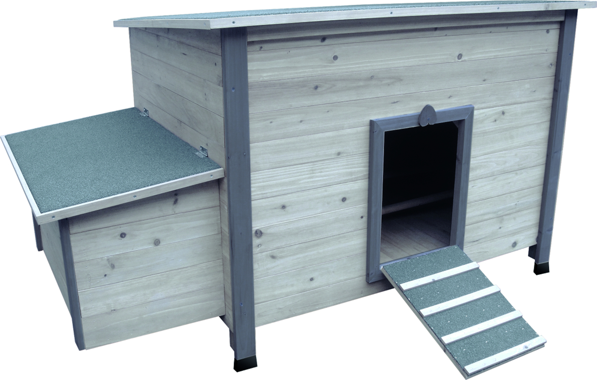 Flamingo Chicken house Fort Cottage Grey