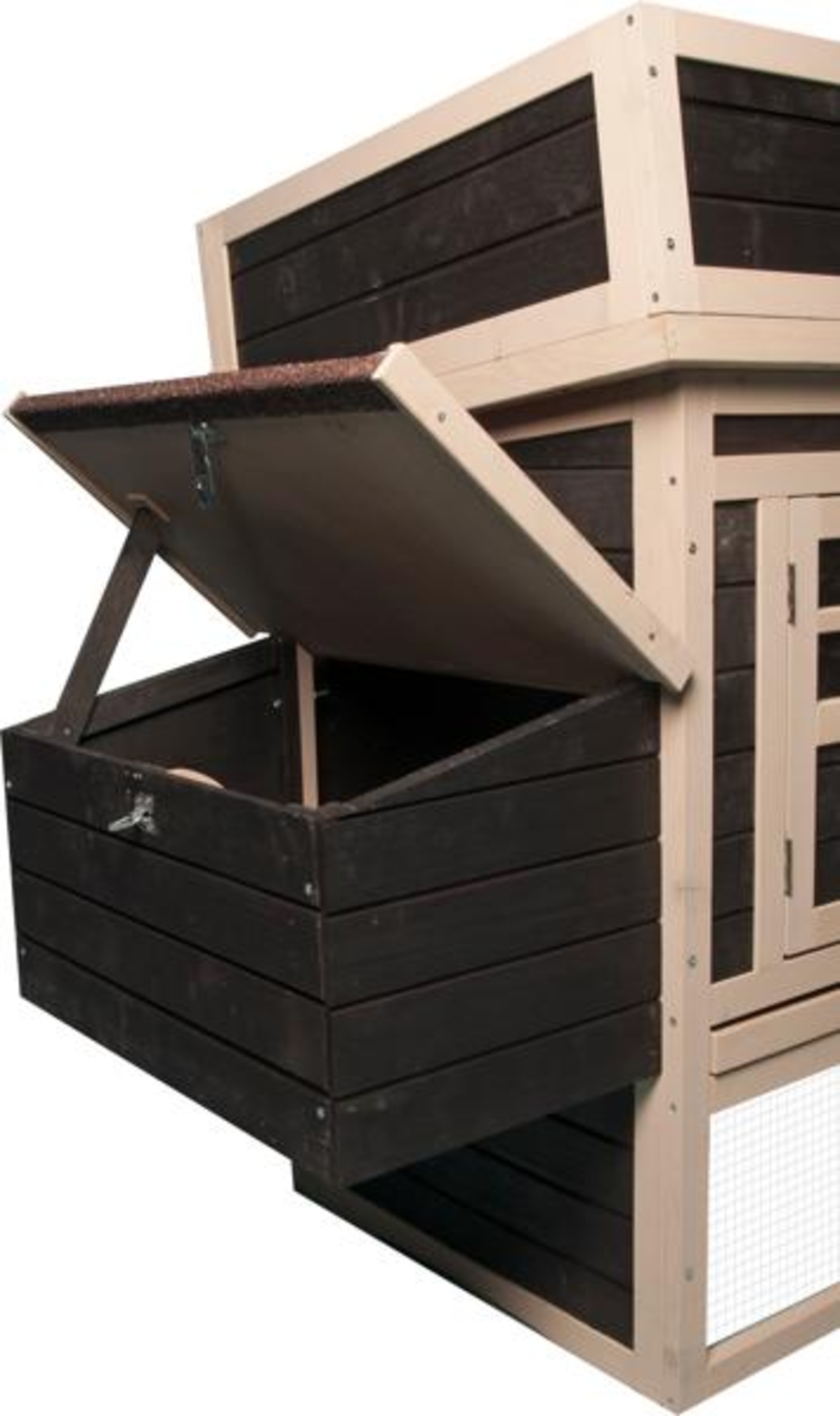 Flamingo Chicken house Flora Country Brown