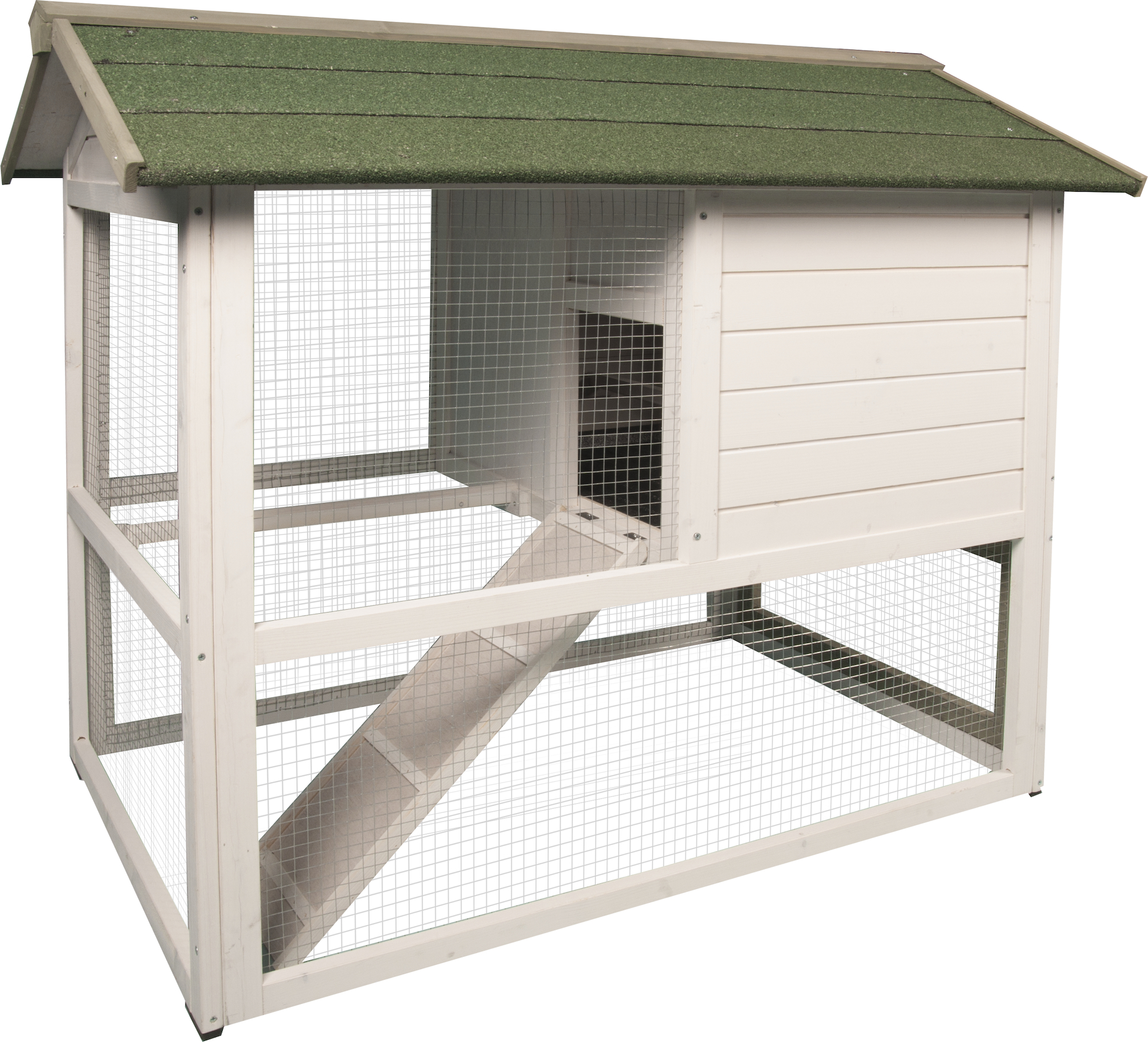 Flamingo Chicken house Condo Scandic White