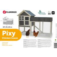 Flamingo Poulailler Pixy Country Brun
