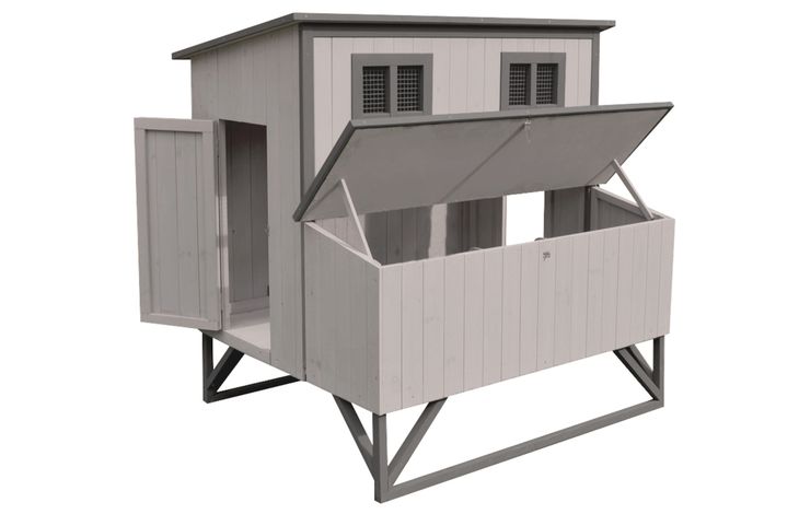 Flamingo Kippenhok Cosmo Cottage Grijs