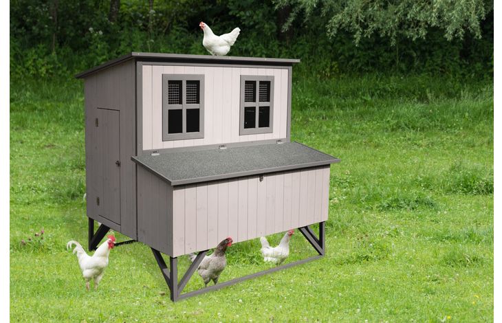 Flamingo Kippenhok Cosmo Cottage Grijs
