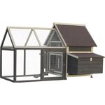 Chicken house Castle Country Brown