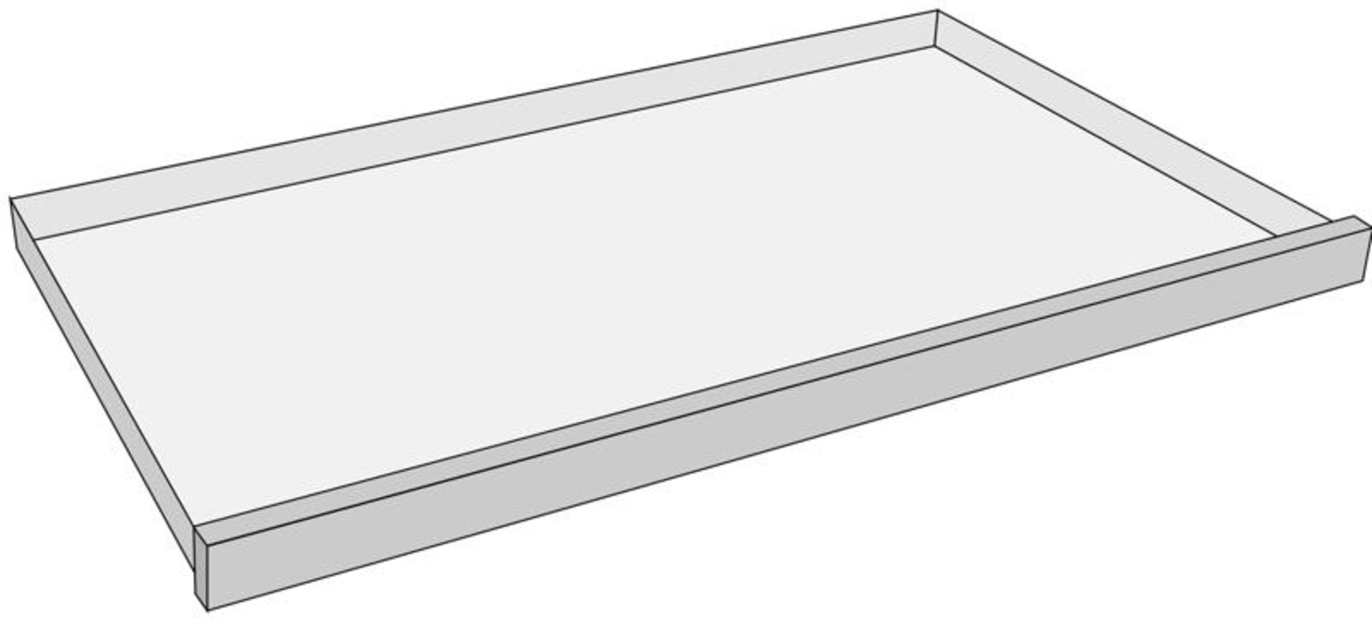 Flamingo Spare tray Capri Country Grey