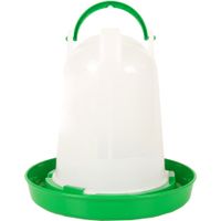 Flamingo Drinkklok Kip Kuiken Twist Rond Groen & Wit