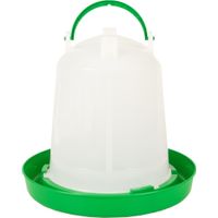 Flamingo Drinkklok Pluimvee Twist Rond Groen & Wit