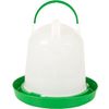 Drinkklok Pluimvee Twist Rond Groen & Wit