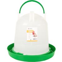 Flamingo Drinkklok Pluimvee Twist Rond Groen & Wit