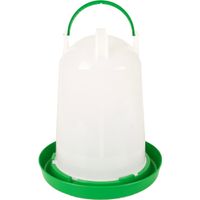 Flamingo Drinkklok Pluimvee Twist Rond Groen & Wit