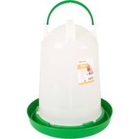 Flamingo Drinkklok Pluimvee Twist Rond Groen & Wit