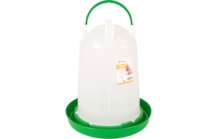 Flamingo Drinkklok Pluimvee Twist Rond Groen & Wit
