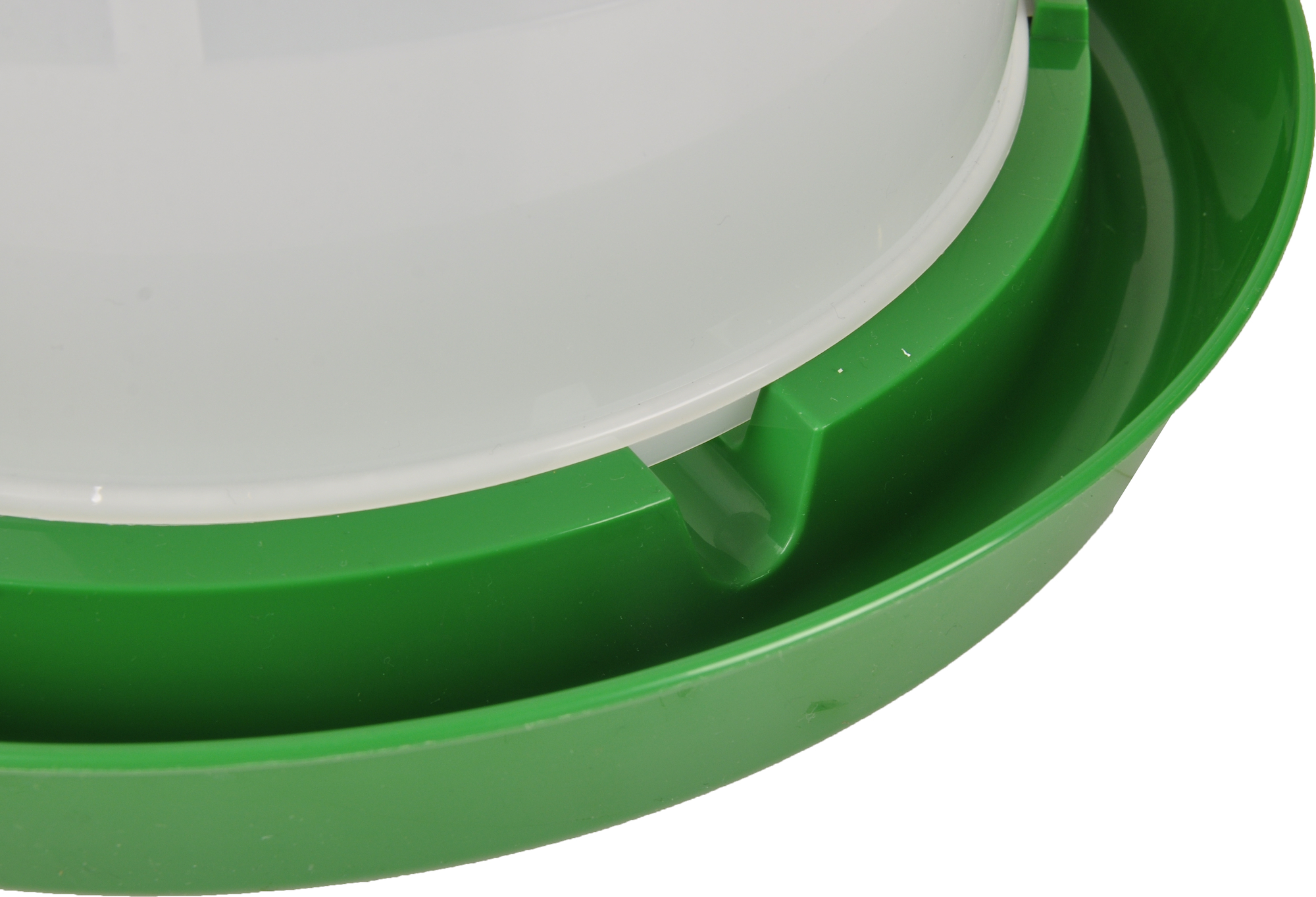 Flamingo Distributeur d'eau avec pieds Volailles Twist Vert & Blanc