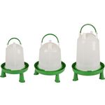 Water dispenser with feet Poultry Twist Green & White