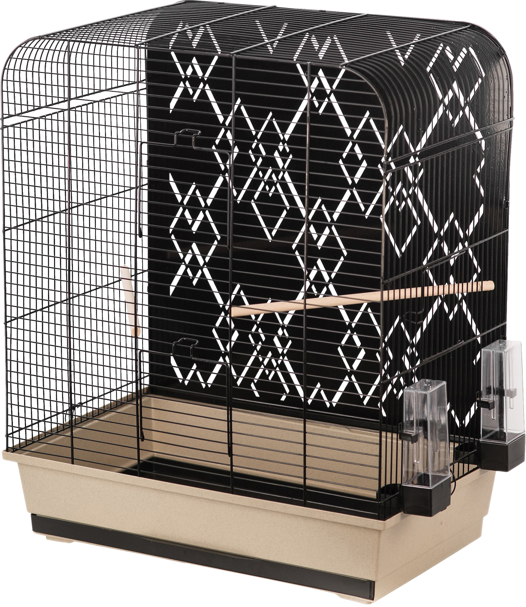 Flamingo Parakeet cage Mona Black Beige